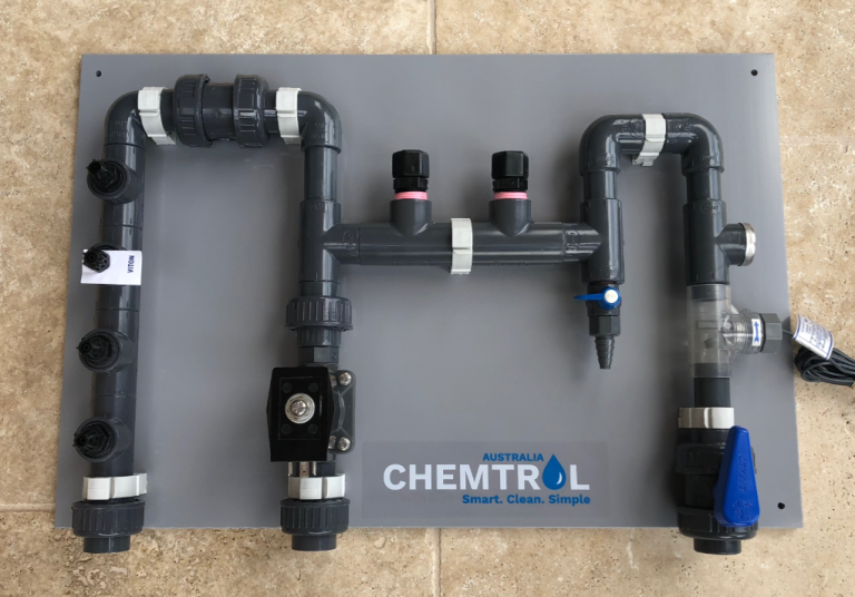 Grey Ct Plumbing Manifold Chemtrol